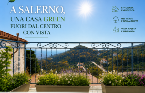 A Salerno, una casa Green fuori dal centro con vista