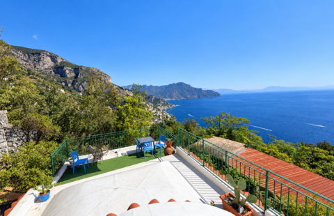 Conca dei Marini, dimora storica con terrazzo vista mare e giardino